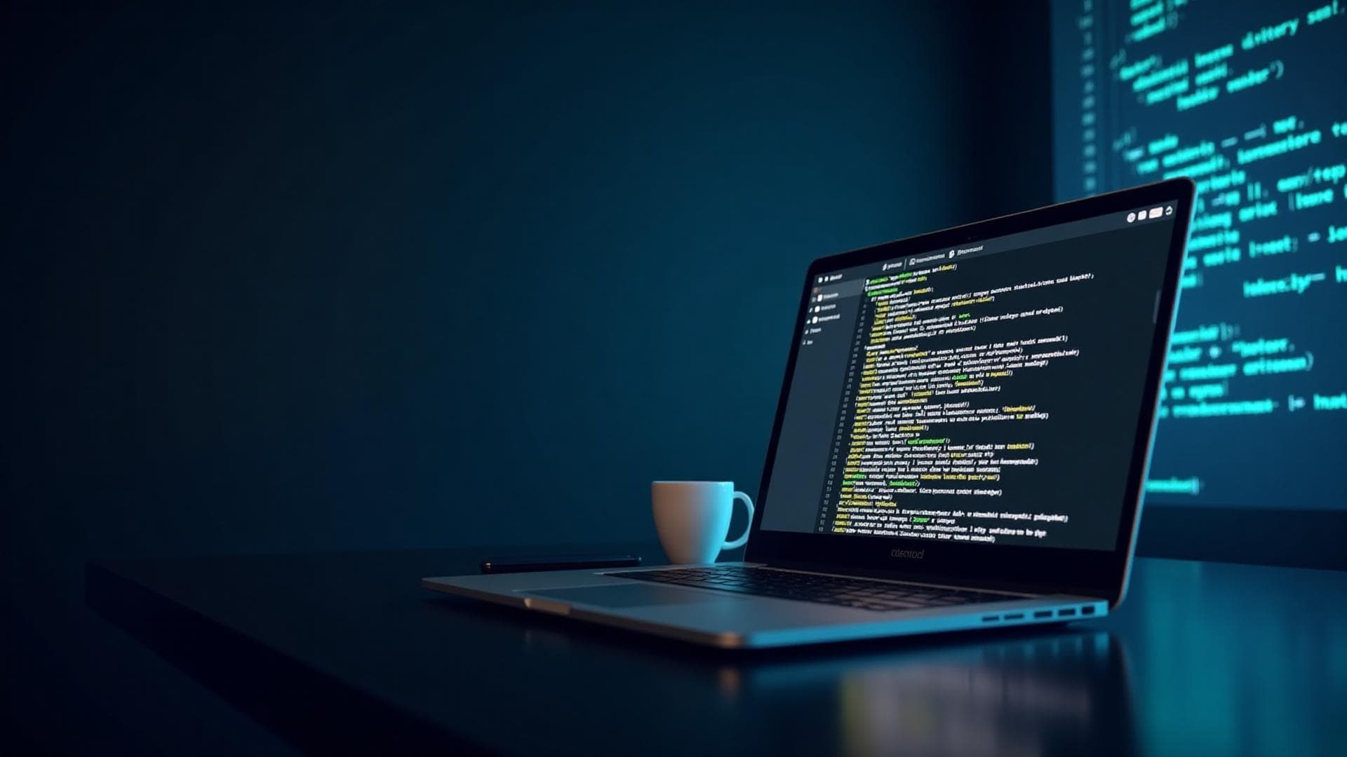 Professional web development showcase